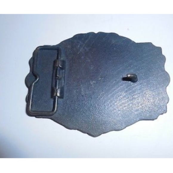 Livingstown Wells Co. Nautical Men's Belt Buckle - Picture 2 of 2